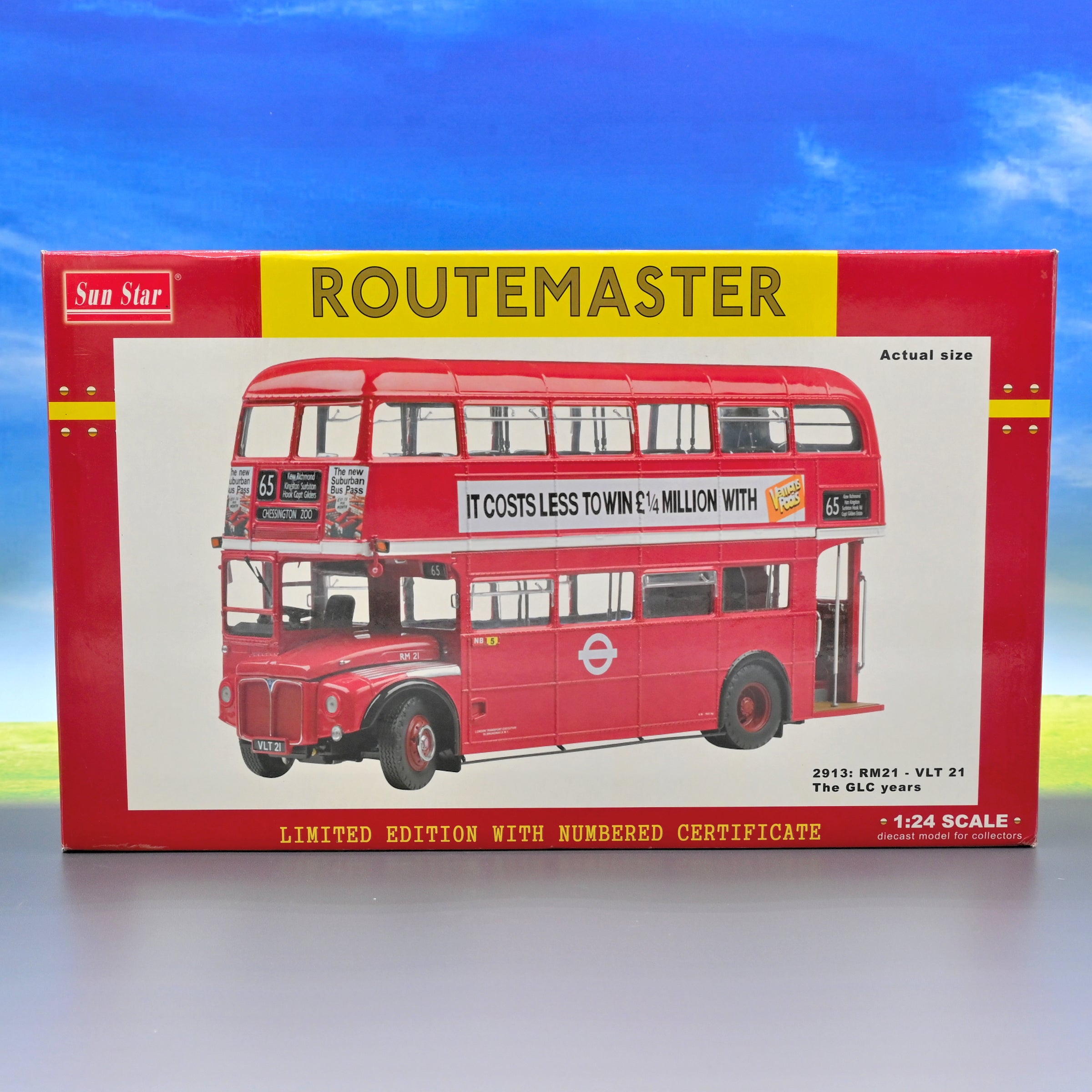 Sun Star 2913 / AEC Routemaster / The GLC Years / RM21 VLT 21 / 1:24 ...