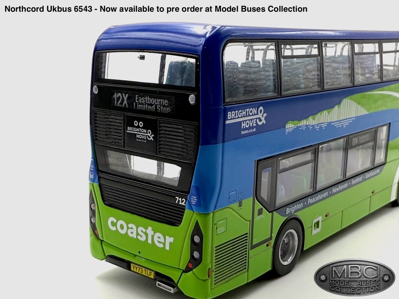 PRE-ORDER* Northcord ukbus 6543 / ADL Enviro400 MMC / Brighton