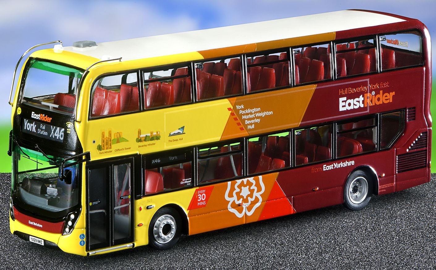Northcord ukbus 6540 / ADL Enviro400 MMC / East Yorkshire / 1:76