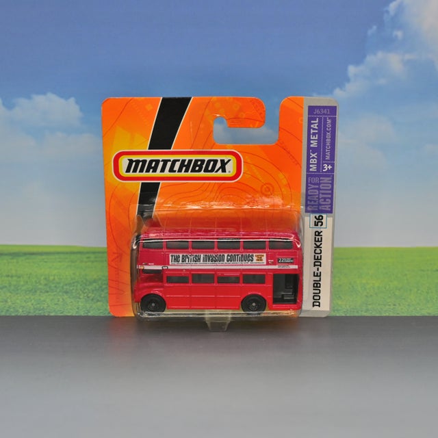 ミニカー MATCHBOX No.5 LONDON BUS Lot 1949 - Matchbox Lesney No. 5 London Bus in red