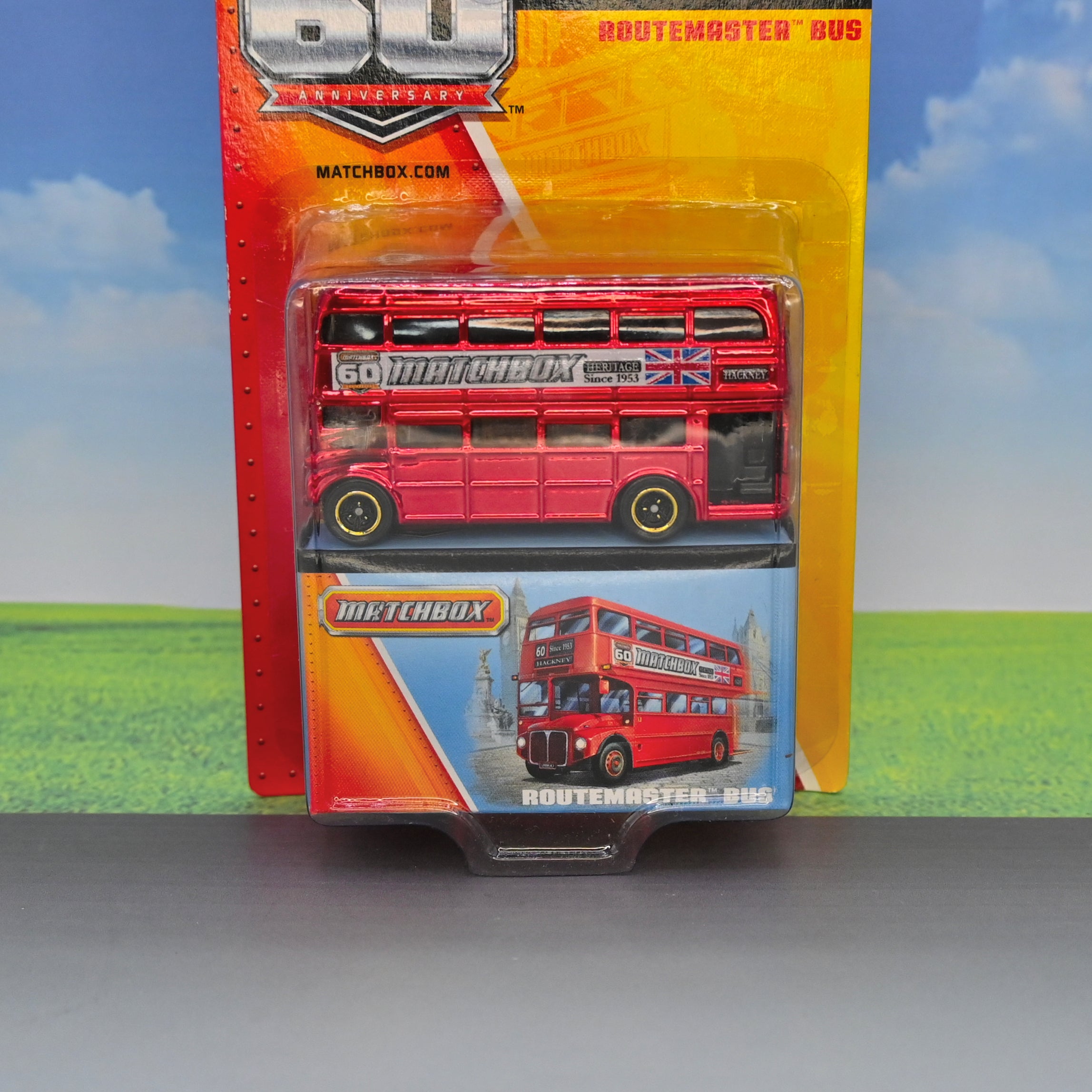 Matchbox Route Master Bus #71/100 – London Doppeldecker Im Maßstab 1:64, City Action Serie
