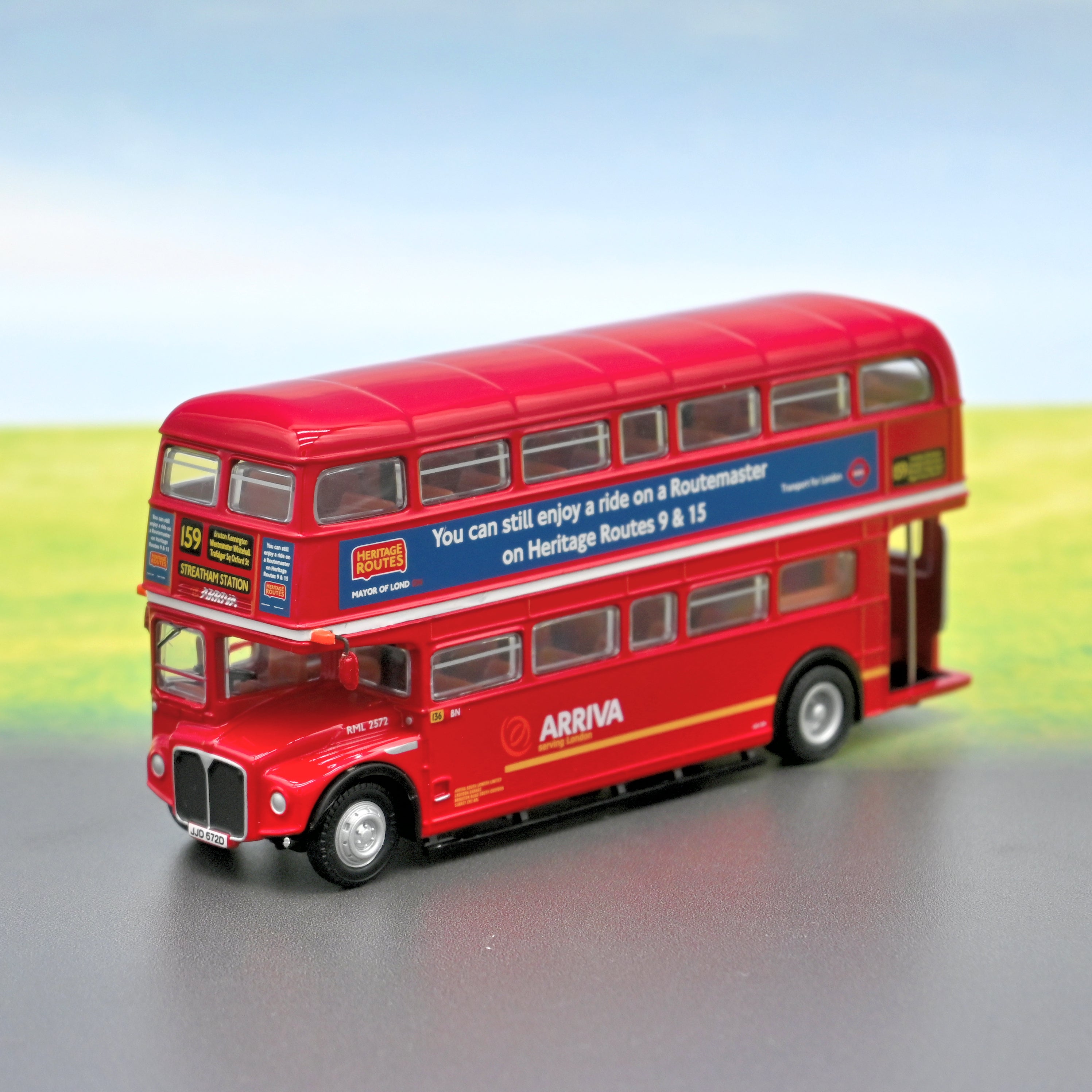 Efe Model Bus EFE 31902 / RML Routemaster / Arriva London / Last Day in Service / 1: ...