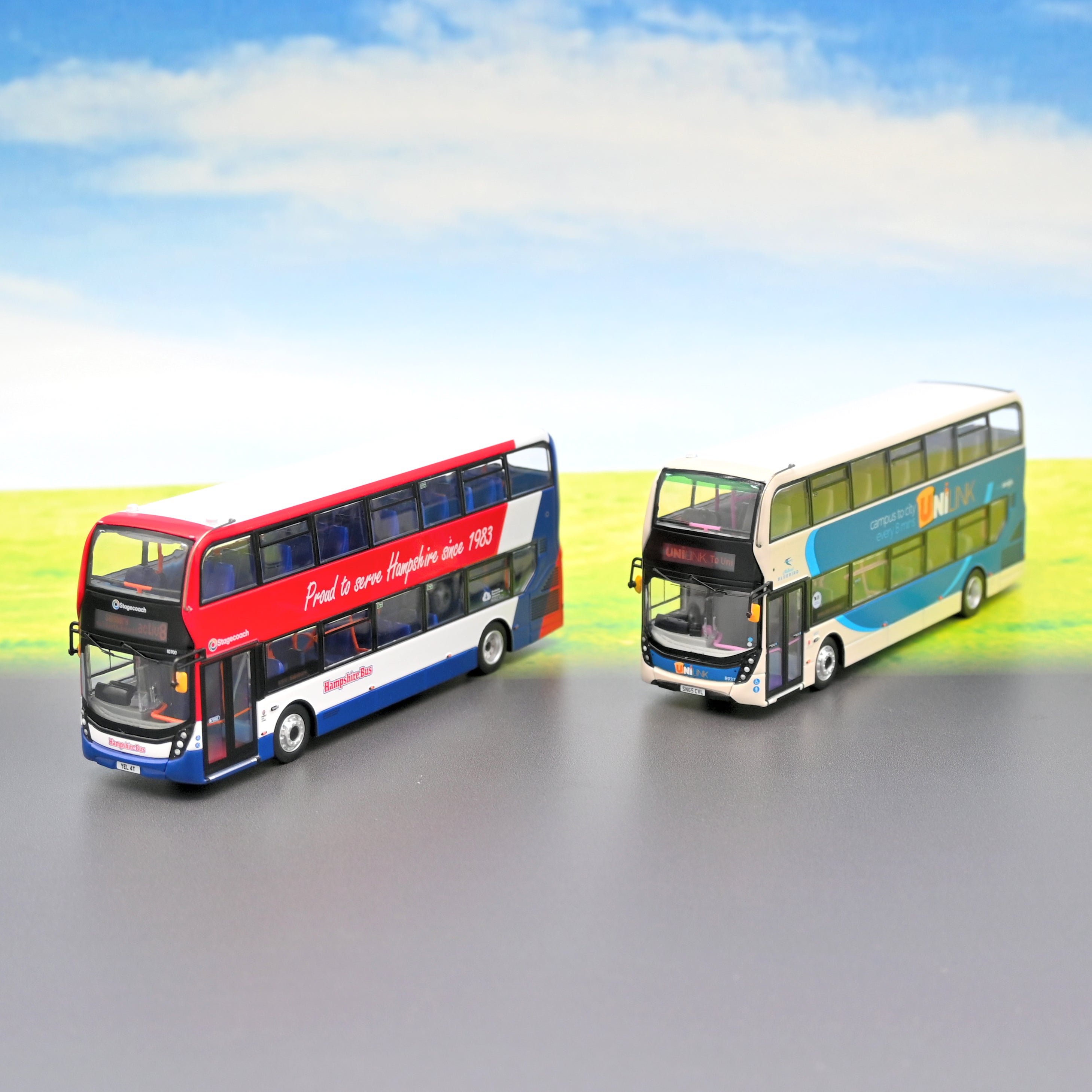 Northcord ukbus 6535 & ukbus 6536 / ADL Enviro400 MMC / Hampshire Bus ...