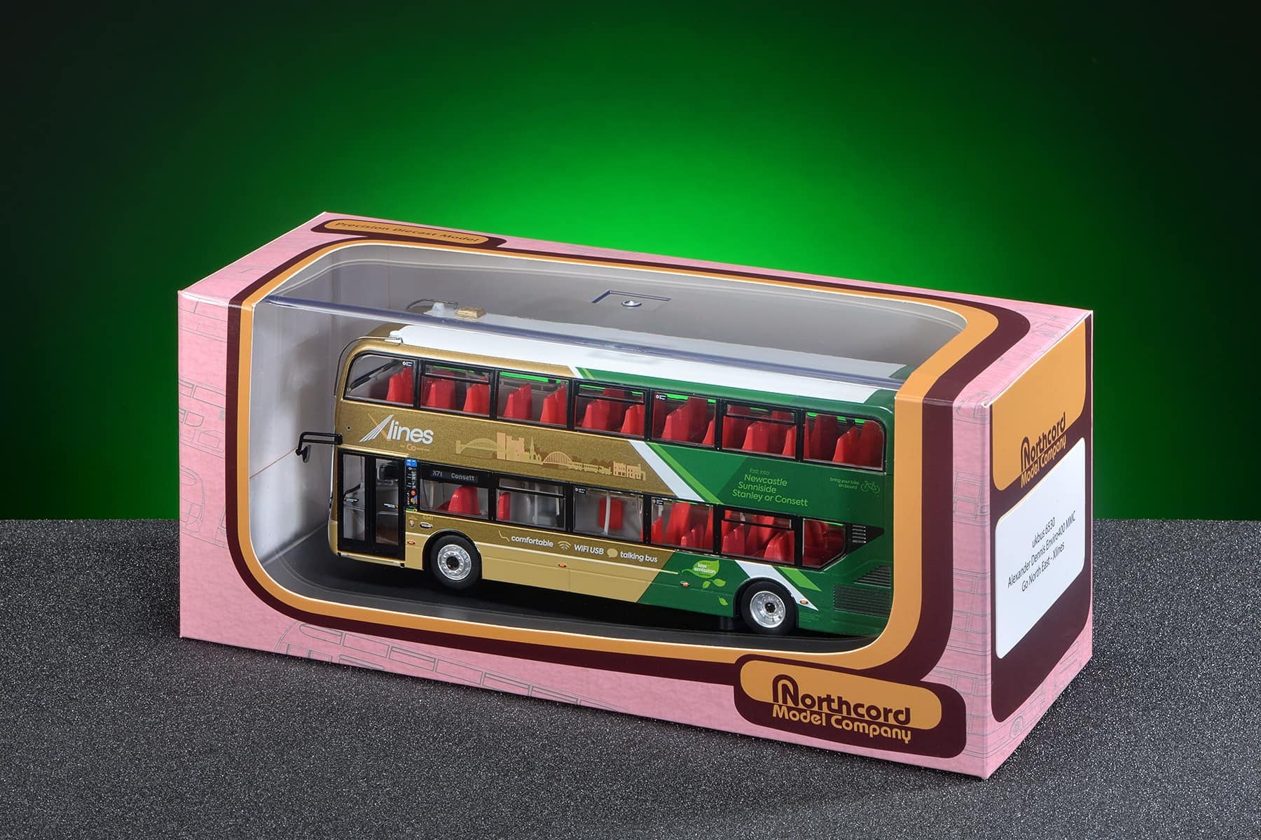 Northcord ukbus 6530 Alexander Dennis Enviro400 MMC Go North