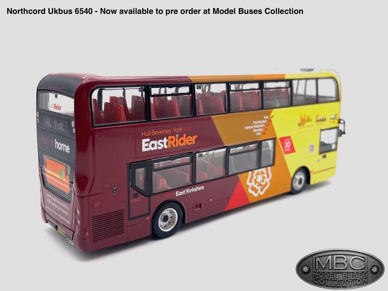 Northcord ukbus 6540 / ADL Enviro400 MMC / East Yorkshire / 1:76