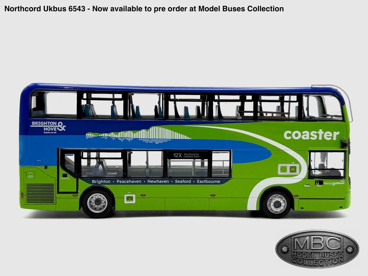 PRE-ORDER* Northcord ukbus 6543 / ADL Enviro400 MMC / Brighton