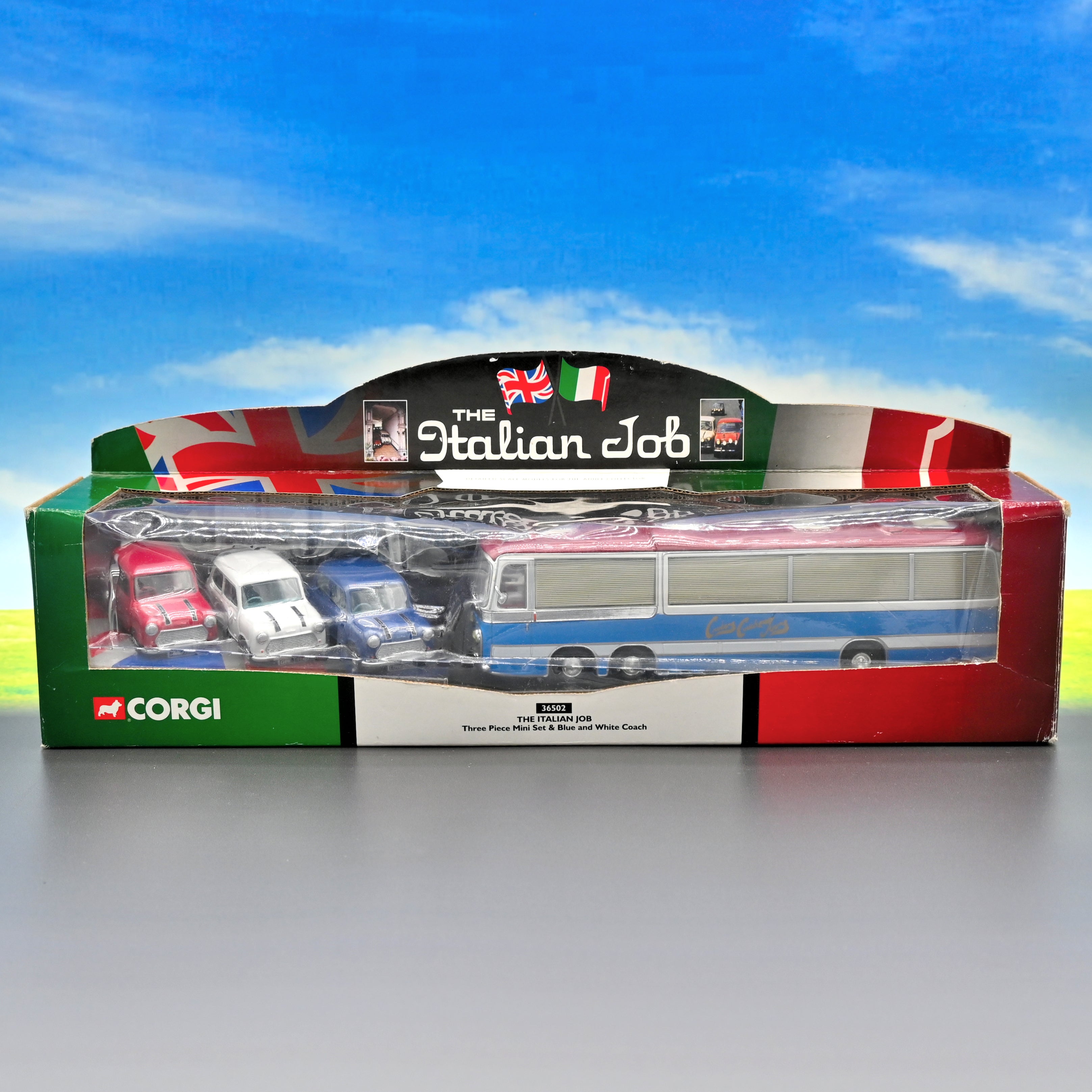 Corgi The Italian Job ミニカーセット Vanguards IJ1005; The Italian Job 5 Pce Set; All 3 Minis