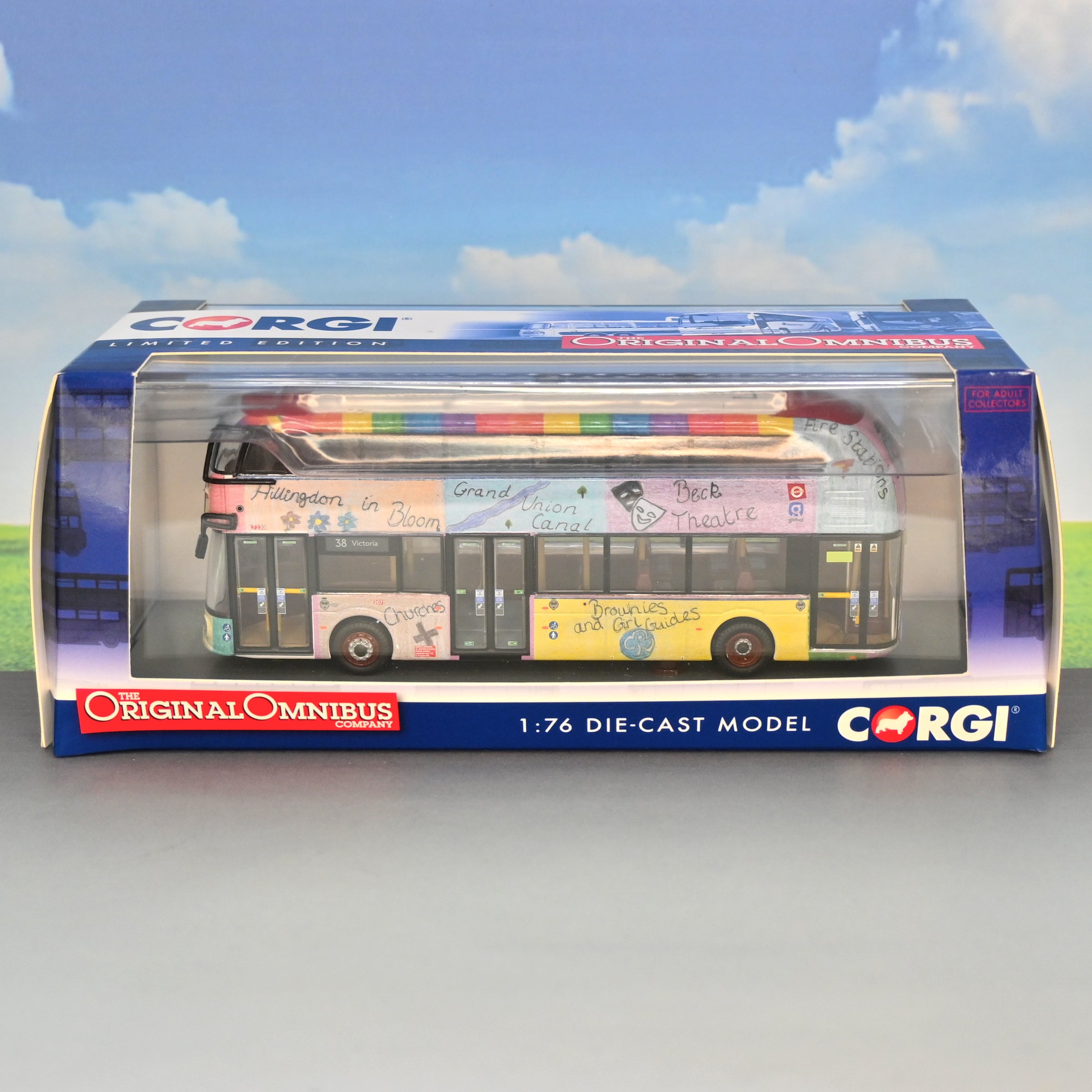 Corgi OM46632B Wright New Routemaster Arriva London Our Hillingdon 1:76 Scale