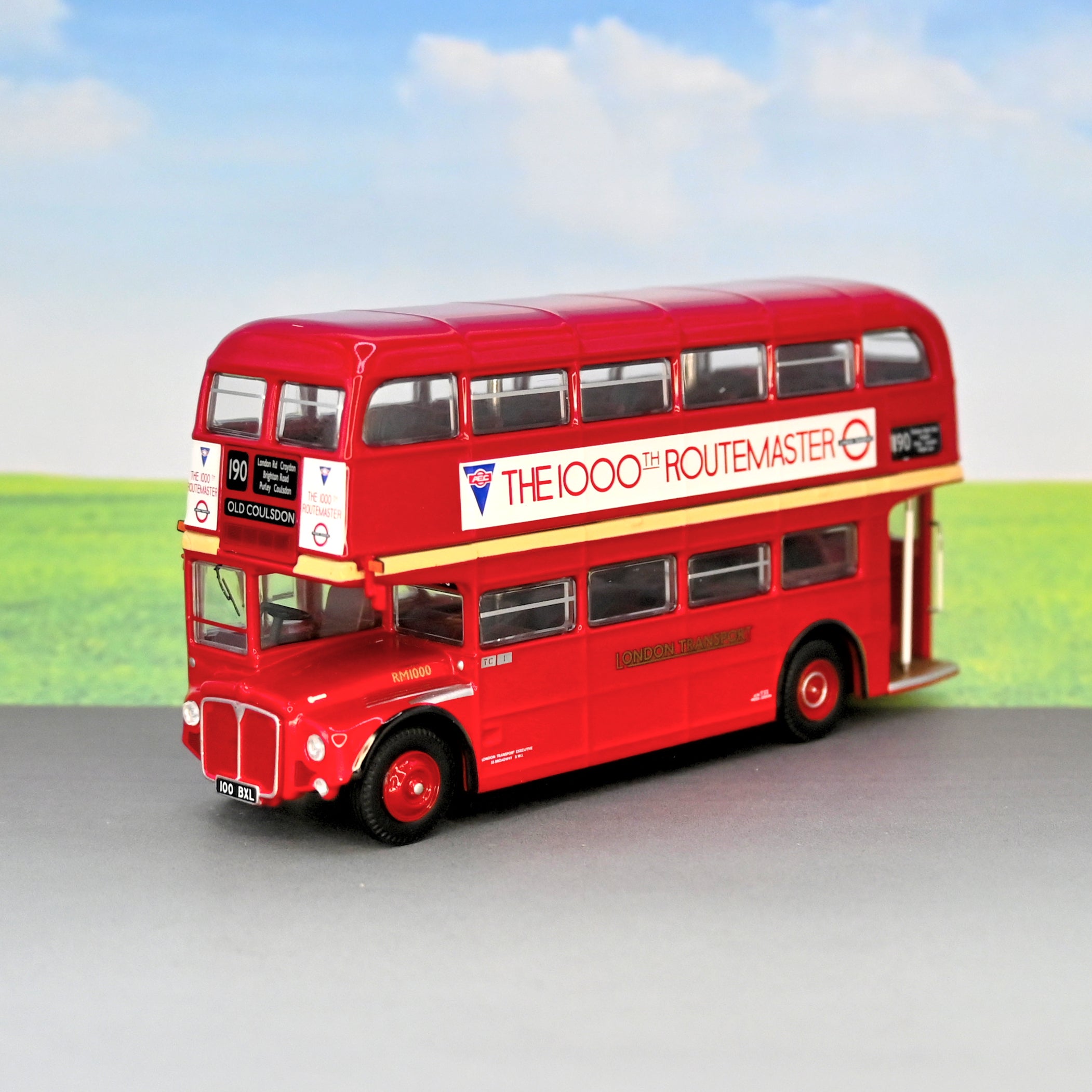 Corgi OM46318 / AEC Routemaster / London Transport / The 1000th ...