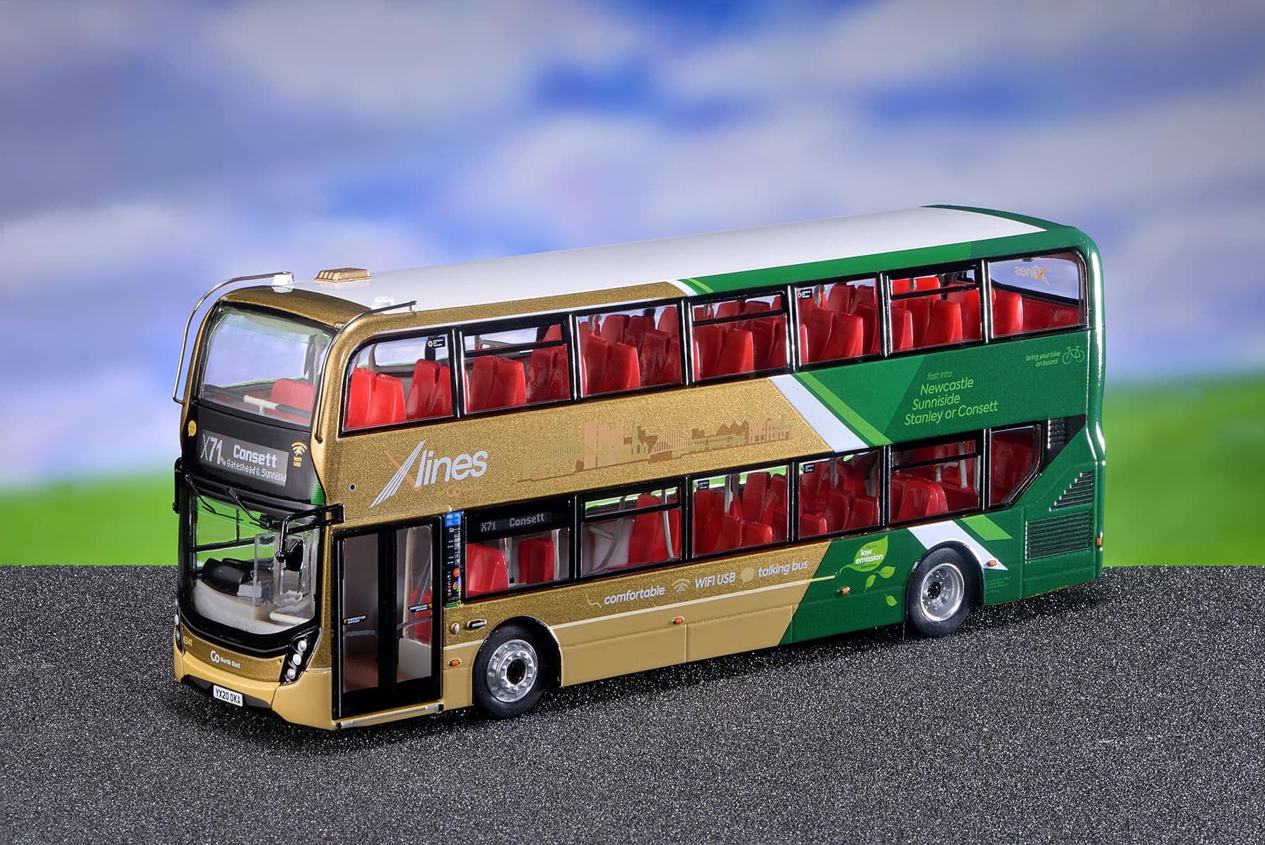 Northcord ukbus 6530 / Alexander Dennis Enviro400 MMC / Go North East ...