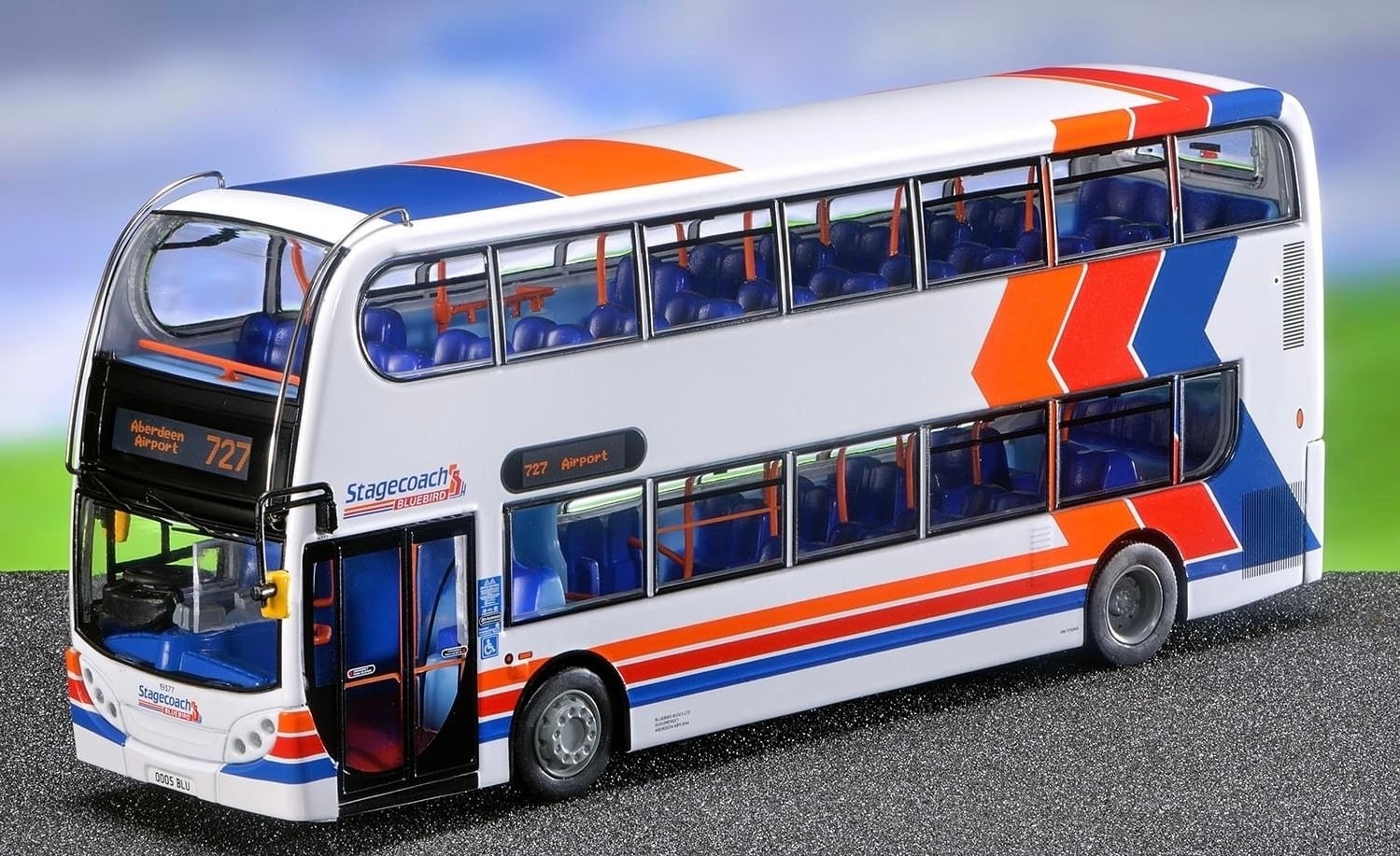 Northcord ukbus 6202 / ADL Enviro400 / Stagecoach Bluebird / 1:76 Scale ...