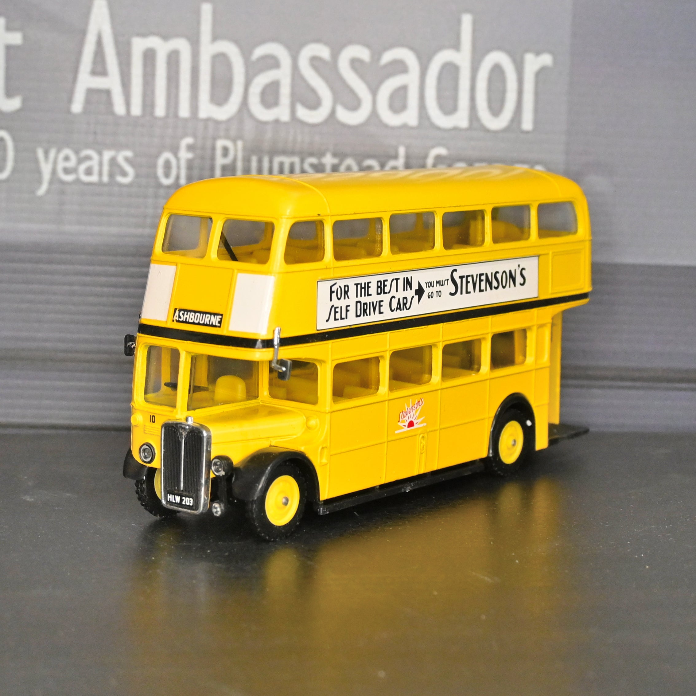 Solido AEC Double Decker London Yellow 1 50 Scale Model Buses Collection