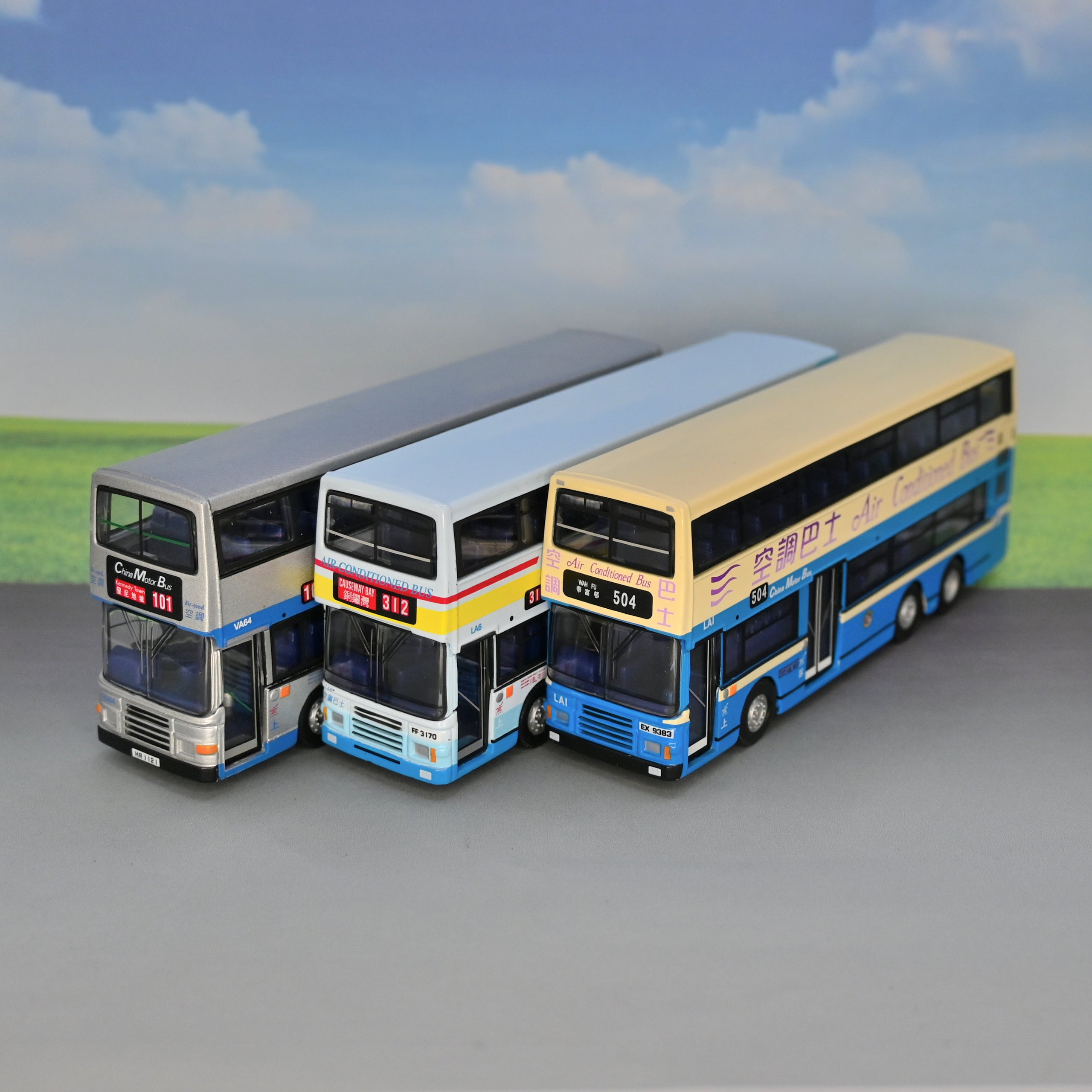 45004 / Leyland Volvo Olympian / China Motor Bus / 176 Scale